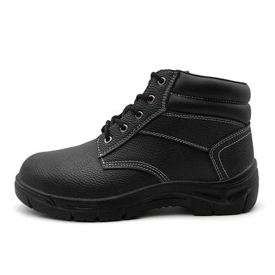 kaufen Schuhen mit mittlerem Schnitt aus Kuhleder, schwarze Schuhen S3 Standard online manufacture