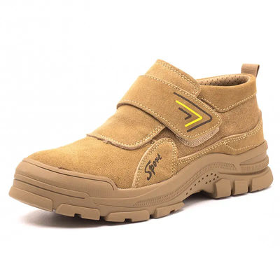 kaufen Gelbe Hitzebeständige Stiefel Unisex Stahl-Zehen-Arbeitsstiefel für Schweißer online manufacture
