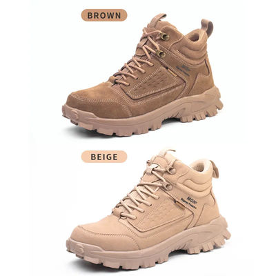kaufen Kevlar-Schweißschuhen, Sicherheitsschuhe, braune Arbeitsschuhen, Sicherheitsschuhe aus Stahl online manufacture