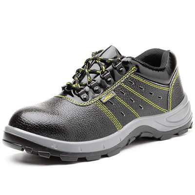 kaufen Echtes Leder Industriesicherheitsschuhe Herren Sommerschuhe mit Löchern online manufacture