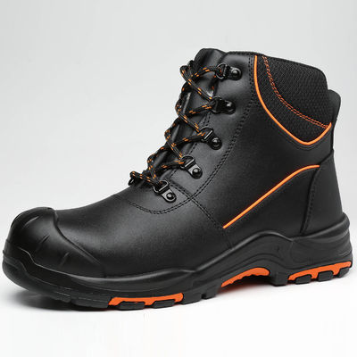kaufen Hochgeschnittenes Kuhleder Schuhen rutschfeste / verschleißfeste Stahlzehe Winterschuhe online manufacture