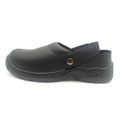 kaufen Schwarze Stahlzehe Küchenschuhe Unisex Restaurant Arbeit Schuhe Nicht rutschig Sauber leicht online manufacture