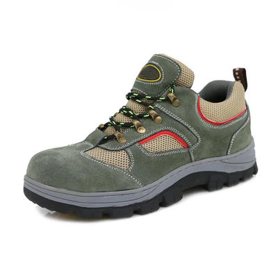kaufen S3 Schuhen für die industrielle Sicherheit Grün Männer ESD Stahlfußschuhe online manufacture