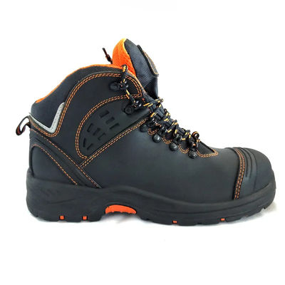 kaufen Nubuck Leder S3 Sicherheitsschuhe für Männer Wasserdichte Knöchel-Stiefel online manufacture