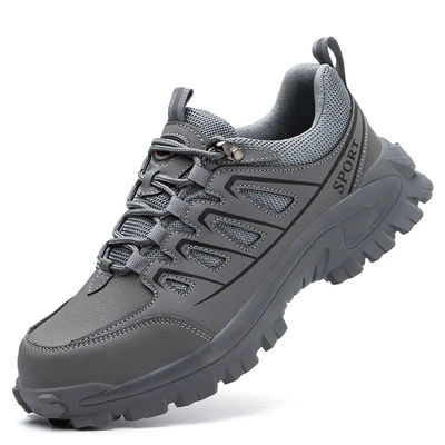 kaufen Graue Schuhen für die industrielle Sicherheit Mikrofaser Sport Mode Schuhen für die industrielle Sicherheit Wasserdicht S3 Standard online manufacture