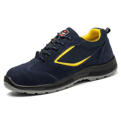 kaufen Blaue Sport-Fashion-Schuhe Wasserdichte Orthopädische Stahl-Zehen-Arbeitsschuhen online manufacture
