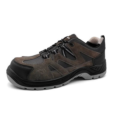 kaufen Suede-Leder Atemberaubendes Netz Arbeitsschuhe Anti-Punktion Männer Athletik Slip On Schuhe online manufacture