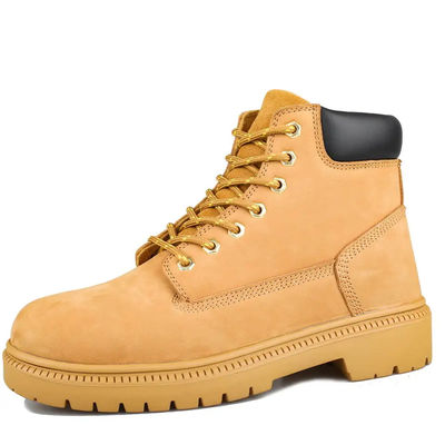 kaufen Nubuck-Leder-Stahl-Zehen-Sportschuhe Leichtgewicht Atmungsschuhe online manufacture