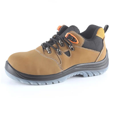 kaufen Nubuck Leder Schuhen Gelb mit Stahlfuß und Tpu-Sohle online manufacture