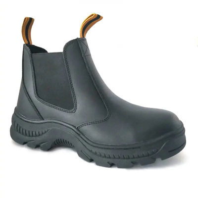 kaufen Keine Spitze Chelsea Sicherheitsschuhe Unisex Slip On Steel Toe Arbeitsschuhe für Ingenieure online manufacture
