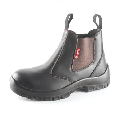 kaufen High Heel Knie Stiefel Öl- / wasserdicht Arbeitsschuhe Echtleder online manufacture