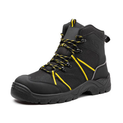 kaufen Atmungsaktive Stahl-Zehen-Arbeitsschuhe Schlittschutz- / Punktionsschutz-Schlagschutz-Schuhe online manufacture