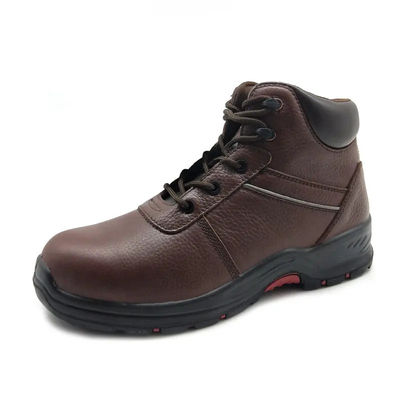 kaufen Stahlzehen Bergbau-Sicherheitsschuhe Braun Wald Industrie-Sicherheitsschuhe Unisex online manufacture