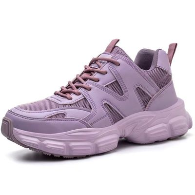 kaufen Unisex-Schuhe für Frauen Stahl-Zehen-Schuhe Rosa Gelb Lila online manufacture