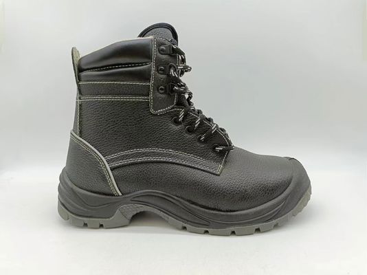 kaufen Braune Wintersicherheitsschuhe rutschfeste Stahlzehen isolierte Arbeitsschuhe online manufacture