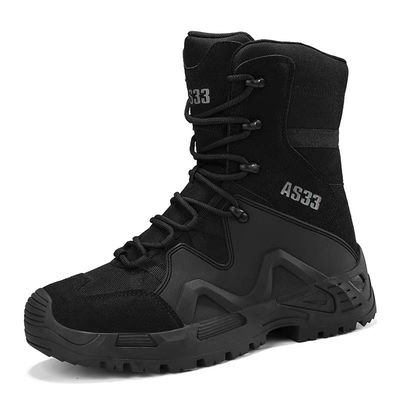 kaufen Männer Taktische Arbeitsschuhe Schwarz Gelb Wanderschuhe Camping online manufacture