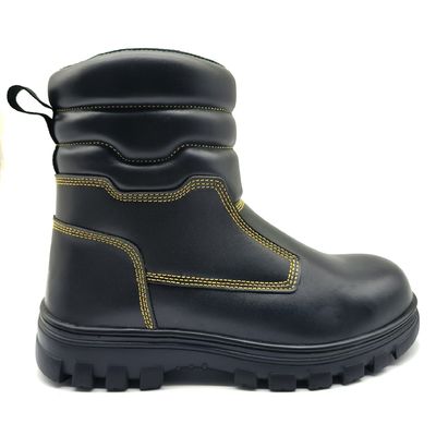 kaufen Echtes Leder Wald Feuerwehrstiefel Wasserdicht Weichgummi Sohle Stiefel Unisex online manufacture