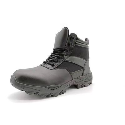 kaufen Männer Schwarze Vollkorn-Wüsten-Stiefel Vielseitiges Training, Arbeit und Wanderschuhe online manufacture