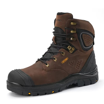 kaufen Rutschfeste Wanderschuhe mit Stahlzehen und Mesh-Bindungsmaterial online manufacture