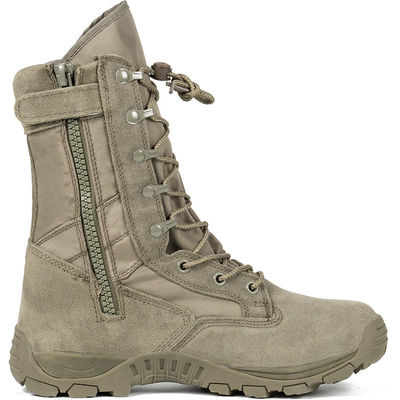 kaufen Schlittenfeste Kautschuksohlen Kampfschuhe Oxford Stoff für Sicherheitsarbeiten In Grün online manufacture