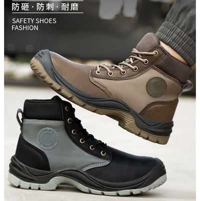 kaufen PU-Injektions-Männer-Arbeitsschuhe mit Kevlar-Mittelsohl und Mikrofaser-Lederdesign online manufacture