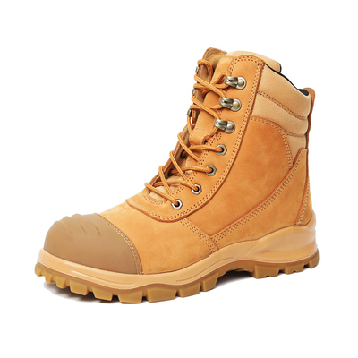 kaufen OEM Weizen Echtleder Martin Arbeitsschuhe PU+TPU Wok Schuhe Nucuck Sicherheitsschuhe Stahl Zeh Stahl Mittelsohl Sicherheitsschuhe online manufacture
