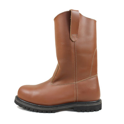 kaufen Unisex-Arbeitsstiefel aus Rindsleder, Bau-Sicherheitsschuhe, Kevlar-Zwischensohle, Arbeitsschuhe mit PU-Sohle, hohe Sicherheitsstiefel für Herren online manufacture