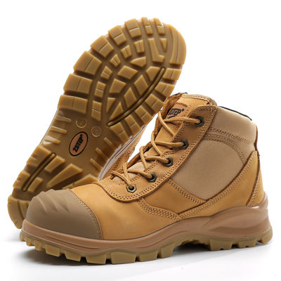 Schuhen für den Bau von Mittelklassen Echtleder Teure Schuhen für schwere Arbeiten