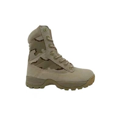 High Top Side Zipper Outdoor Taktische Sicherheitsschuhe leicht und atmungsaktiv