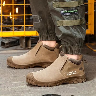 Kautschukisolierte 6kv Suede-Schuhe für Männer mit Kevlarr-Anti-Stich-Mittefußsohlen