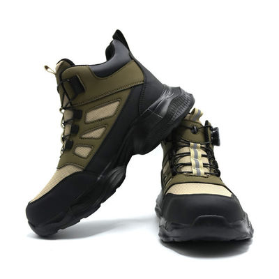 Unisex Mikrofaser Lederschuhe Kevlar Arbeitsschuhen Bauschuhen Sicherheitsschuhen Stahlfuß Anti-Schlag Arbeitsschuhen